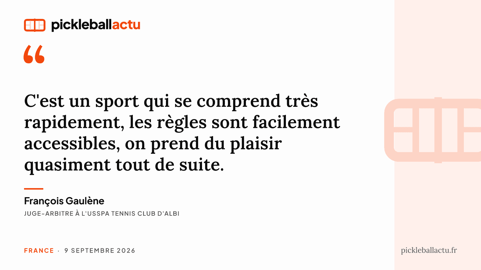 Dans le Tarn, le pickleball de l'USSPA Albi réunit 120 pratiquants sur quatre terrains