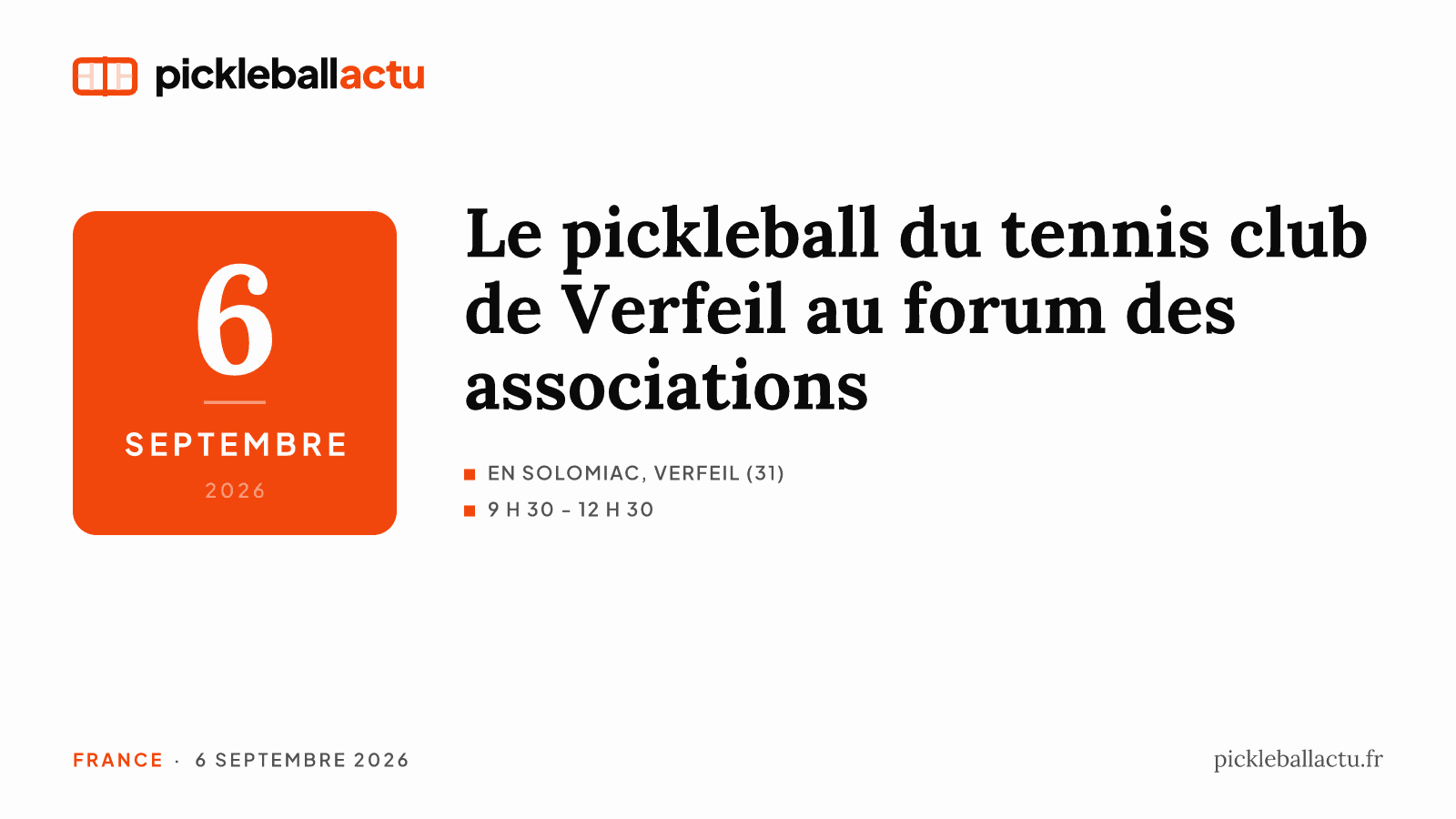 En Haute-Garonne, la section pickleball du tennis club de Verfeil compte 35 adhérents